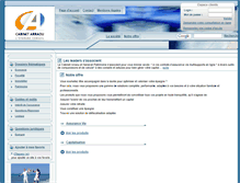 Tablet Screenshot of generali.cabinet-arraou.fr